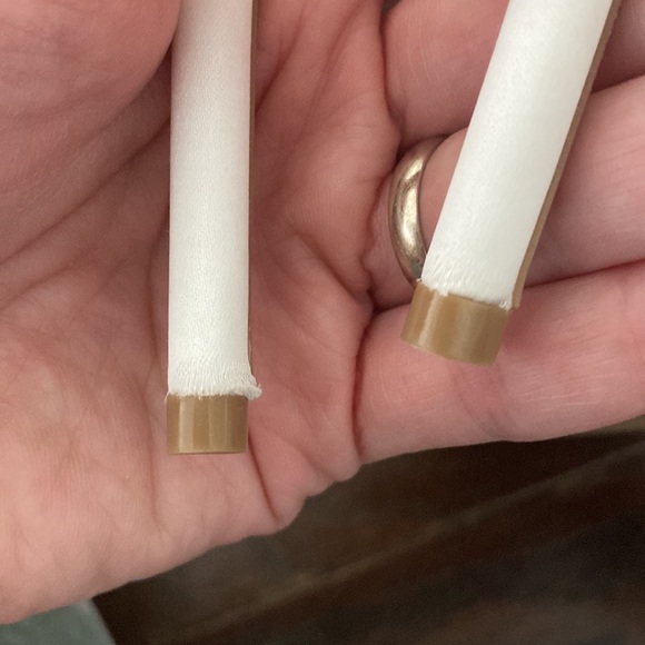 Lulus Ayanna Ivory Satin Bow Ankle Strap High Heel Sandals Size 6.5 - Picture 14 of 16